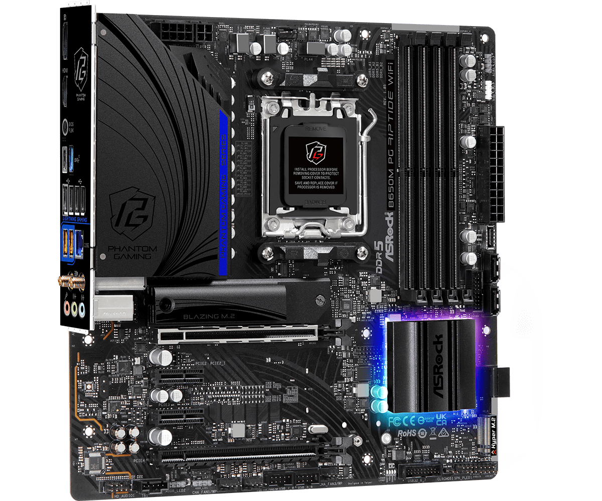 ASRock > B650M PG Riptide WiFi